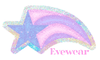 shooting star kiss Sticker by Evewear