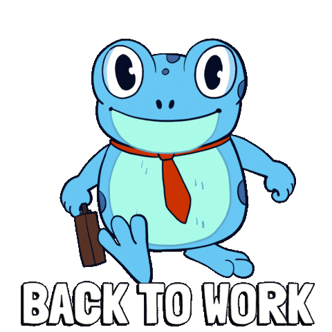 Working Man Sticker by Croakey