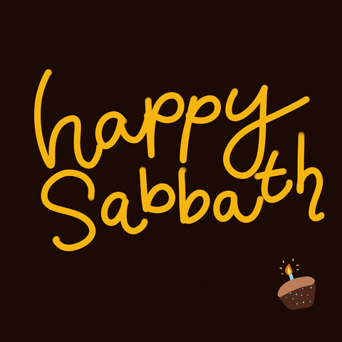 Happy Sabbath GIF