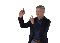 LeadrsMarketing look thumbsup wijzen kijk Sticker