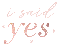 I Said Yes Bride Sticker by Après Jewelry