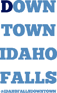 IFDowntownDevelopmentCo idaho idahofalls ifddc downtown idaho falls Sticker