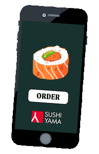 sushiyama app sushi sushiyama order sushi Sticker
