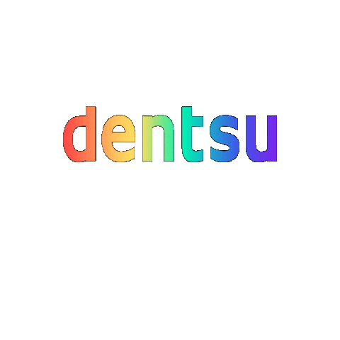 dentsupride giphygifmaker dentsu Sticker