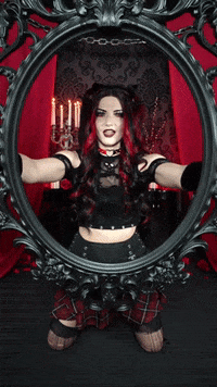 Black And Red Frame GIF