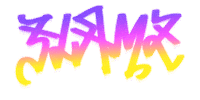 graffiti flame Sticker