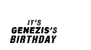 Birthday Sportswear Sticker by Genezis