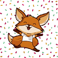 Fox Gus Sticker by Regional Centro ACOEEN