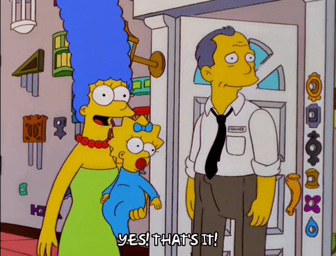 marge simpson gil gunderson GIF