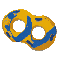 AquasierraCor verano flotador aquasierra Sticker