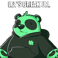 Over It Goodbye Sticker by SuperVerse