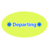 Travel Flying Sticker by Ohayu eSIM