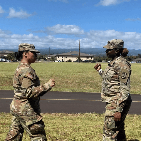 Us Army Laughing GIF by GoArmy
