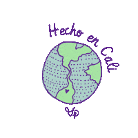 valparstudio colombia cali chontaduro hecho en cali Sticker