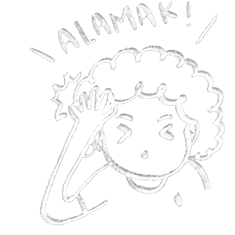 meinvhui omg ohmygod gosh alamak Sticker