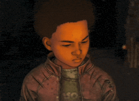 The Walking Dead Game Death Stare GIF