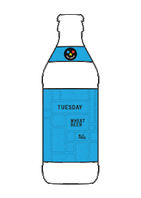 Beer Tuesday Sticker by AND UNION