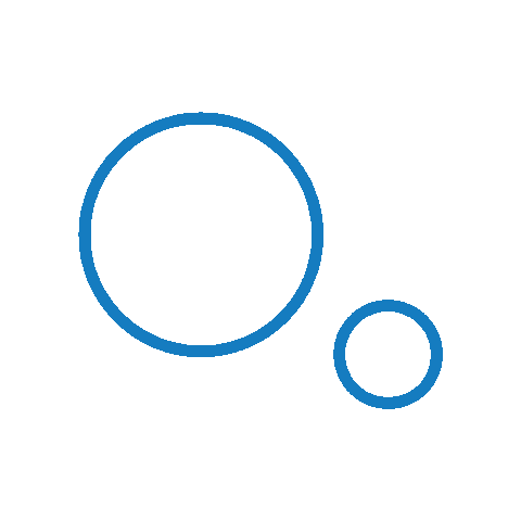 sportfryslan giphygifmaker blue circle bubble Sticker