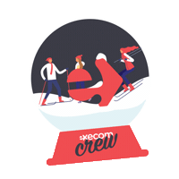 Snow Winter Sticker by Execom