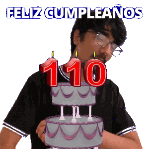 110 Años Sticker