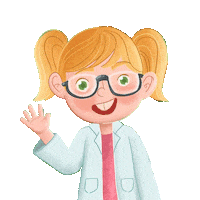cinsonart hello wave waving doctor Sticker