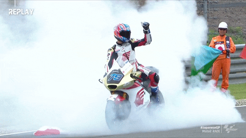 Happy Celebration GIF by MotoGP