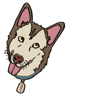 I Love Dogs Dog Sticker