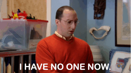 Lonely Arrested Development GIF