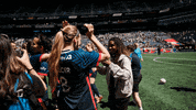 Sport Celebration GIF by National Women's Soccer League