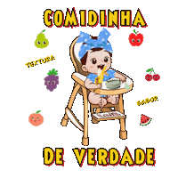 Helena Comida De Verdade Sticker