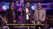 linkin park take a moment to appreciate what you've got and make chester proud GIF by AMAs