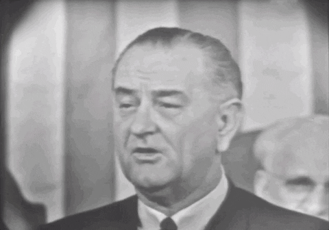 Lyndon B Johnson GIF by GIPHY News
