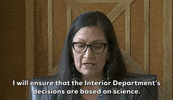Deb Haaland Confirmation Hearing GIF by GIPHY News