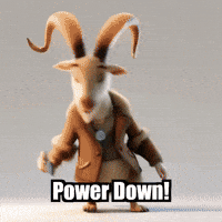 Tips Power Down GIF by Radiantelope