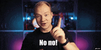 olhzn no nope wrong dislike GIF