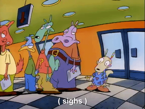 rockos modern life nicksplat GIF