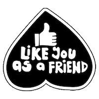 Friends Love Sticker by Skrabac