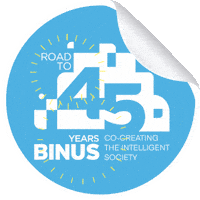 Binusian Diesnatalis Sticker by gabung_binus