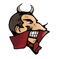 Lucifer Muerte Sticker by Loto Honduras