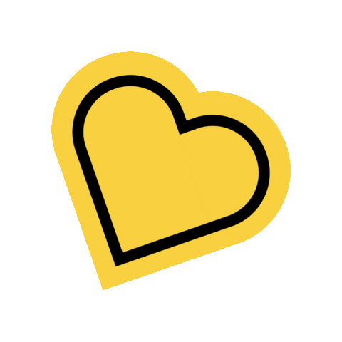 In Love Heart Sticker by Cranbrook Art Museum