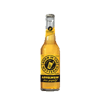 BORN_IN_THE_WETTERAU prost hessen schnaps apfelwein Sticker