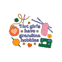 Maker Crochet Sticker