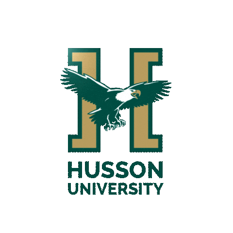 Husson University Baldwin Sticker by HussonU