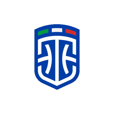 Logo Italia Sticker by Italbasket