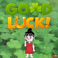 Best Of Luck GIF by Zhotcita