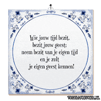Focus Nl Sticker by Tegelspreuken.nl
