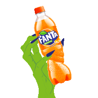 Fanta_korea halloween trick or treat mcdonalds fanta Sticker