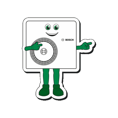 Character Mascot Sticker by Worcester Bosch