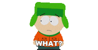 Kyle Broflovski What Sticker by South Park