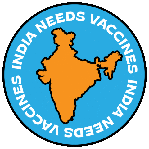 Corona India Sticker